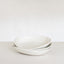 Oval small flat bowl