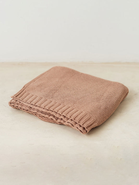 Trend{ING}s Cotton Baby Blanket in Sand colour