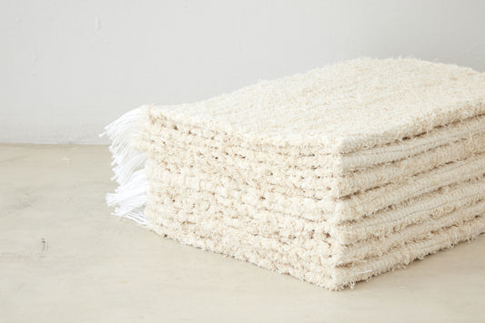 Trend-ings Woven Table Placemats, available in a set of 6, Textured natural colour