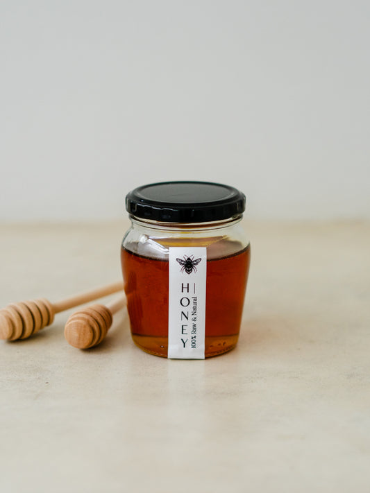 Trend{ING}s Classic Honey Jar with wooden dipper