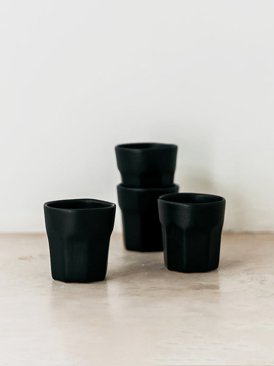 Espresso ceramic stone cup  (set of 2)