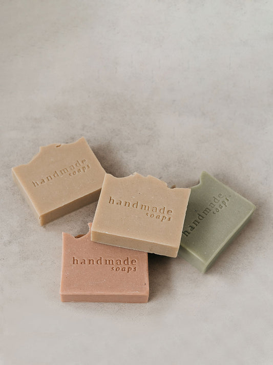 Trend-ings handmade soap bars in a variety of colours
