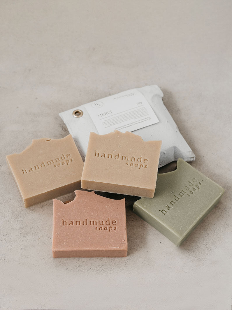 Handmade soap bars