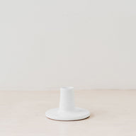Trend{ING}s White gloss ceramic candle holders - Medium