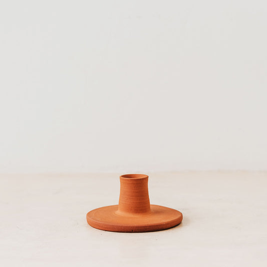 Trend{ING}s Natural terracotta ceramic candle holder - Small