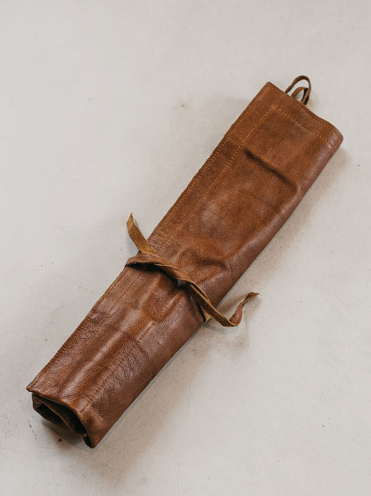 Handcrafted genuine leather braai set (set of 3)