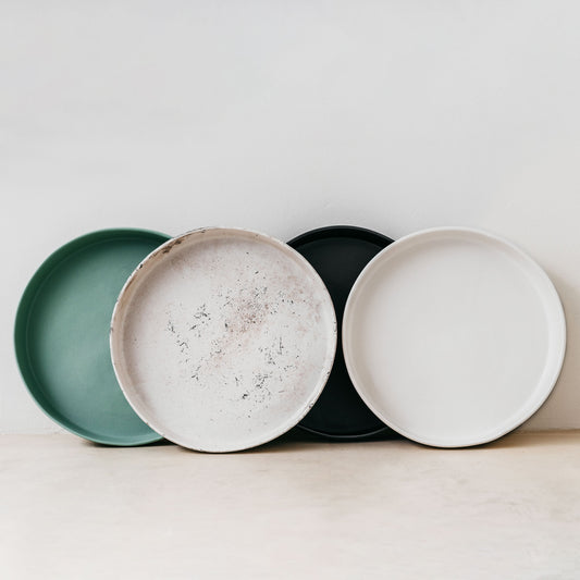 Trend-ing Aurora Stone platter in various colours