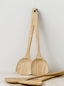 Walnut wood salad servers (large - set of 2)