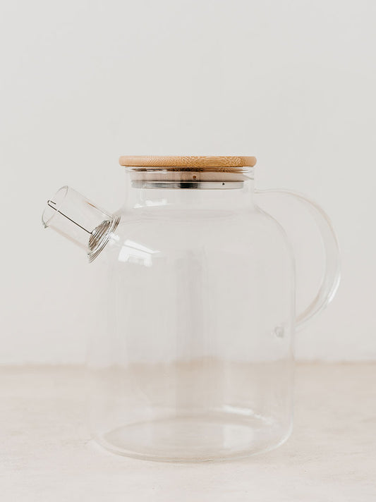 Trend-ings Glass Teapot (1,5L) without anything inside it
