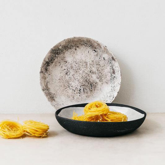 Stone pasta bowl