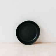 Trend{ING}s Wren Stone Breakfast Bowl in Coal Black; viewed head on