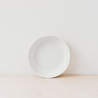 Trend{ING}s Wren Stone Breakfast Bowl in White Speckled; viewed head on