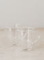 Double-walled glass espresso cups (set of 2)