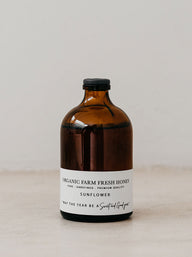 Trend{ING}s Amber honey jar & Wooden Dipper bottle