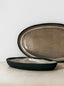 Trend-ings Black clay stone watermelon platter 