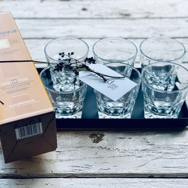 Whiskey set - whiskey, tumblers & tray